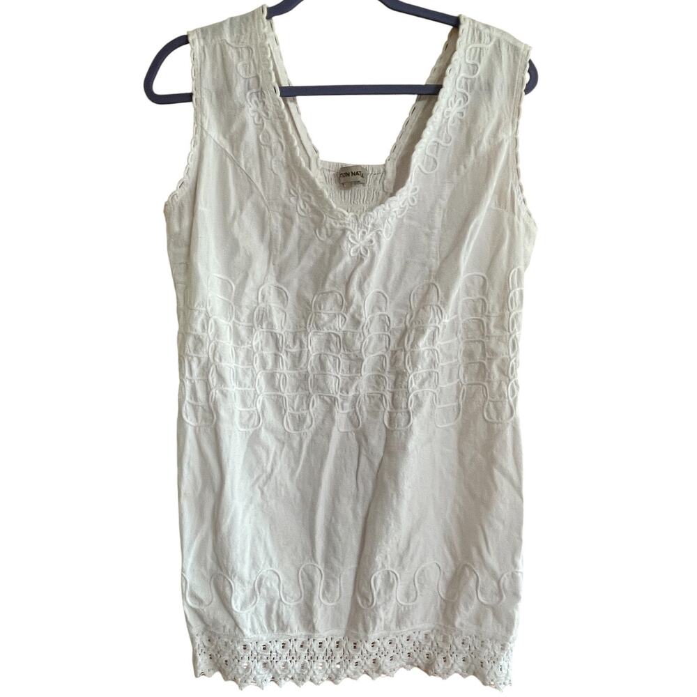 Cotton Naturals White Camisole